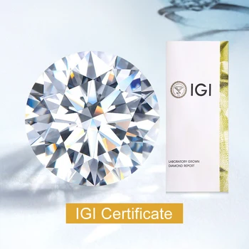 0.5 ct D VVS2 Lab Pestuje CVD Diamant IGI Certifikát