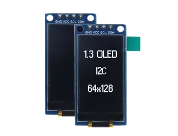 1.3 Palcový OLED Displej 64×128 LCD Modul SH1107 LCD 1.3