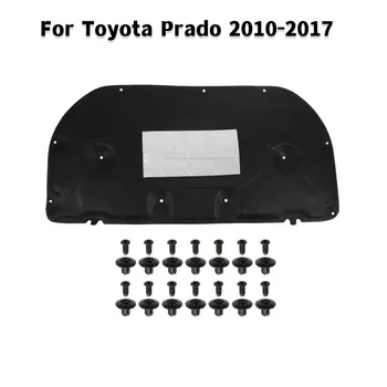 1 Ks Auto Predná Kapota Zvuk Motora, Tepelné Izolácie Bavlna Kapota Kryt Izolácie Rohož pre Toyota Prado 2010-2017