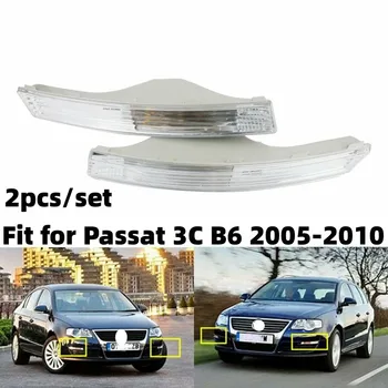 1 Pár Predný Nárazník Zase Signál Shell vhodné pre Passat B6 3C 2005-2010 Profesionálne Exteriérové Diely Auto Príslušenstvo