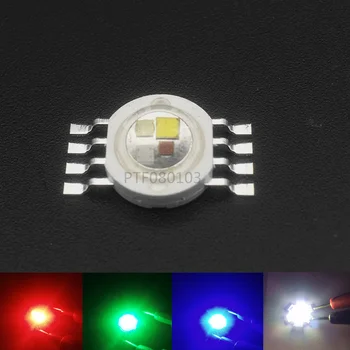 10-100KS 45MIL RGBW LED Dióda 8pins High Power LED Čip 4W-12W Farebné štyri hlavné zdroje DIY pre LED Fáze osvetlenie korálky