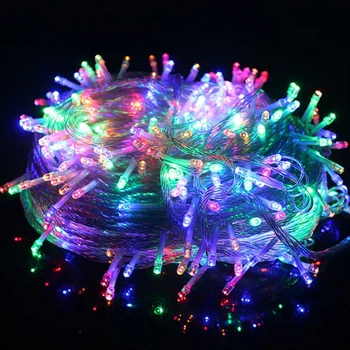 10 m 20 m 30 m 50 m 100 m Rozprávkových Svetiel Twinkle Hviezda Lampa Perličiek Nepremokavé String Svetlá zapojiť Osvetlenie, Svadobné, Vianočné Dekorácie