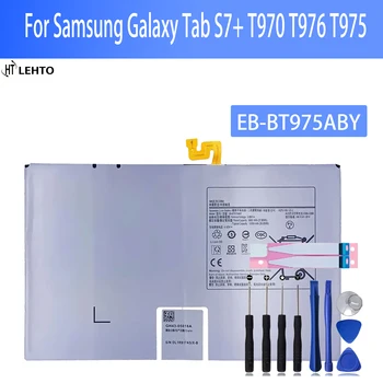 100% Nový, originálny EB-BT975ABY Batteryfor Samsung Galaxy Tab S7+T970 T976 T975 Batérie