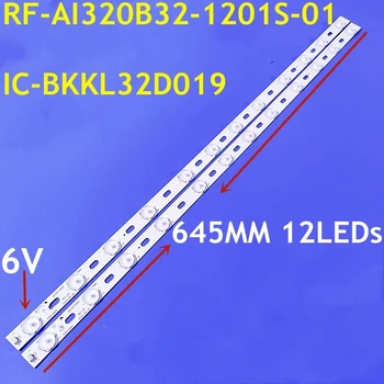 100KS LED Pásy pre RF-AI320B32-1201S-01 IC-BKKL32D019 Dl3244 (a) W Dl3254 (a) W LED32M2800PDE,LED32S3360CE,LED32F3300C