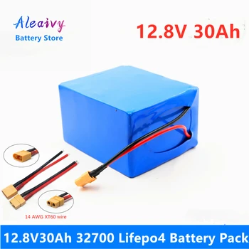 12v Batérie, 32700 Lifepo4 Batérie 4S3P 12.8 V 30Ah s 40A Vyvážené BMS pre Elektrický Čln a bez prerušenia Napájania