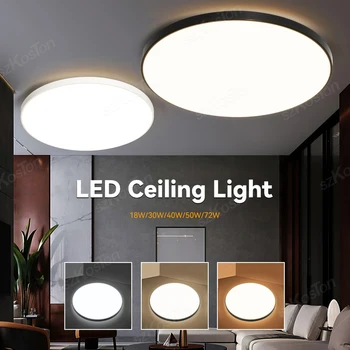 14inch Ultra Tenký LED Stropné Svietidlo Izba Dekorácie, Domáce Vnútorné Osvetlenie 220V Krúžok Stropy Svetlo pre Kuchyňa, Obývacia Izba, Spálňa