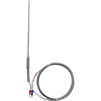 1500mm kábel K-typ termočlánok WRNK-191 teplotný snímač s priemerom 1 mm 2 mm 3 mm 4 mm 5 mm, termočlánok sondy 100/300 mm