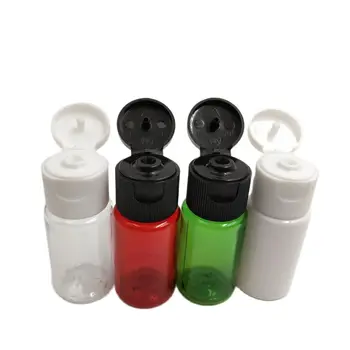 18pcs/lot 10 ml Plastových Flip Top Spp Pre Kozmetické Kontajner Prázdny Multicolor Plastové Šampón Mini Naplniteľné Squeeze Fľaše