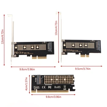1Pc M. 2 ssd SSD Pevný Disk PCI-E 1x/4x/16x Karty Adaptéra PCI-E M. 2 S Držiakom Pre NGFF Sata3.0 SSD M2 Pcie Adaptér