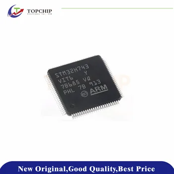 1Pcs Nový, Originálny STM32H743VIT6 2MB 1.71 V~3.6 V 480MHz 82 LQFP-100(14x14) Microcontroller Jednotky