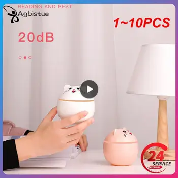 1~10PCS Zvlhčovač Vzduchu pre Domáce Ultrazvukové Auto Hmly Maker s Farebnými Noc Mačka USB Lampy, Mini Office Čistička Vzduchu