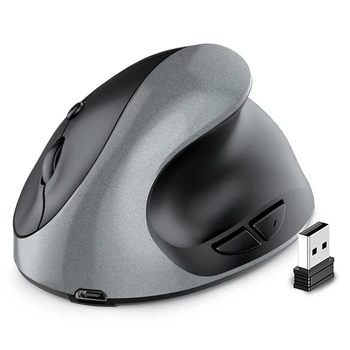 2.4 G Wireless Mouse Nabíjateľná Ergonomická Myš Počítač Office Vertikálny Grip Myši Na Počítač, Notebook