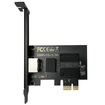 2,5 G, Jeden Port Gigabit Network Card 2500M I225 PCI-E Káblové Sieťové Karty Ploche hry Hry Sieťová Karta