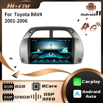 2 Din Auto Stereo pre Toyota RAV4 2001-2006 Android autorádia Multimediálny Systém GPS Vedúci Jednotky WIFI Prijímača FM Vedúci Jednotky