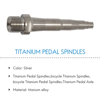 2 ks Bicyklov Titán Pedál Vretien vhodné pre SpeedPlay Nula X1 X2 & Light Akcia 78 mm