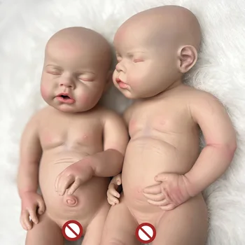 20-Palcový Full Silikónové Telo Bebe Môžete Piť Chlapec alebo Dievča, Reborn Bábiky Reborn 3D Ručné Maľované Pokožku Novorodenca Bábika
