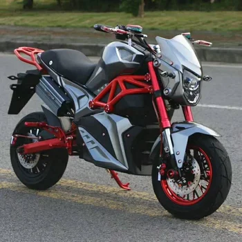 2000W Silný Rýchle Pretekárske Automotor Elektrický Motocykel Cool Bike E Elektrický Motocykel pre Dospelých