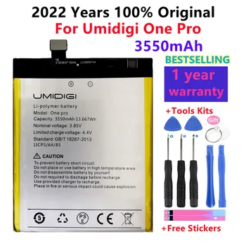 2022 rokov 100% Originálne Kvalitné Originálne 3550mAh UMI Batérie Pre Umidigi Jeden Pro OnePro Telefón + Nástroje Na Sklade
