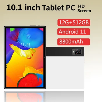 2023 Nové 4K HD Displej Globálne Tablet Android 12.0 Tablet 12 GB RAM 512 gb diskom ROM Tablette PC 5G Dual SIM Kartu alebo WIFI IM TABL