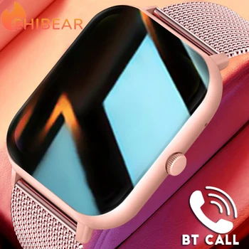 2023 Nové Inteligentné Hodinky Ženy Bluetooth Hovor Sledovať Fitness Tracker Nepremokavé Športové Smart Hodiny Módne Dámy Mužov Smartwatch Žena