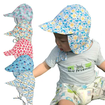 2023 Nové Letné Baby Sun Hat, Baby, Dievčatá, Chlapcov Čiapky Cartoon Panama Detí UV Ochrany Cestovné Pláži Dieťa Vedierko Hat