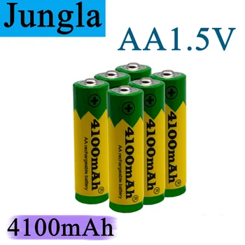 2023 Značky AA Nabíjateľné Batérie 4100mah 1,5 V Nové Alkalické Nabíjateľná Batery pre Led Svetlo Hračka Mp3