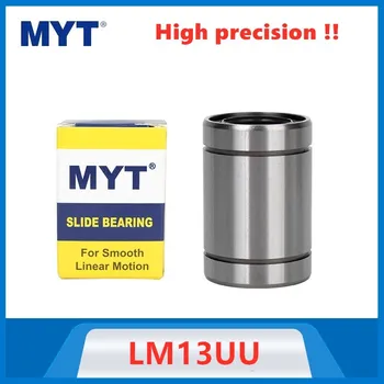 20pcs MYT presnosť LM13UU 13x23x32mm Lineárne ložiská guľkové priechodky, 13mm pre Lineárne železničnej rod hriadeľ CNC častí 3D tlačiarne LM13 UU
