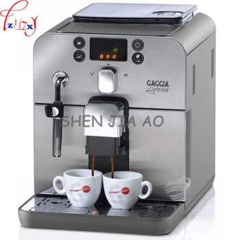 220V Automatické taliansky kávovar 1.2 L kávovar inteligentná nerezová oceľ kávovar