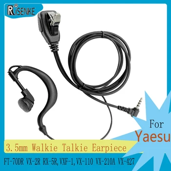 3,5 mm Walkie Talkie Slúchadlo Headset PTT pre Yaesu FT-60R,FT-70DR VX-2R VX-3R RX-5R,VXF-1,VX-110 VX-180, VX-210,VX-210A VX-427