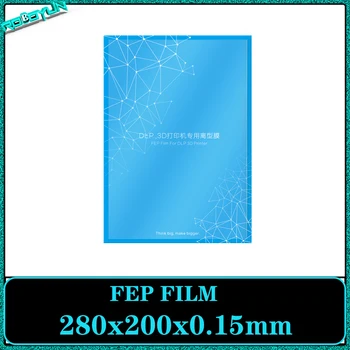 3D FEP Film Pre Fotón Mono X Živice 3D tlačiarne 280x200mm SLA/LCD FEP Listy 0,15 mm FEP Film ForDuplicator D8 Ld-003 8.9 palcov lcd
