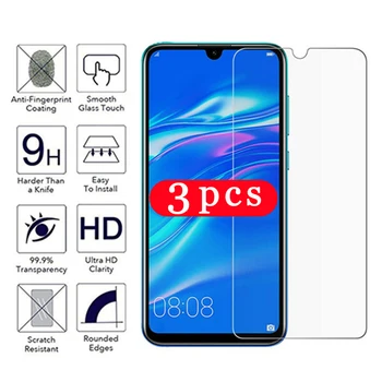 3ks tvrdeného skla pre huawei p smart plus 2020 2019 2018 ochranný film s smart pro Z S telefónom na obrazovku smartphone