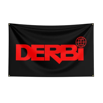 3x5Ft Derbis Vlajka Polyester Vytlačené Racing Car Banner Pre Decor