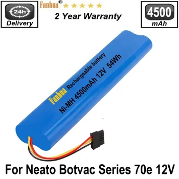 4.5 Ah 12V Ni-Mh Batéria pre Neato Botvac Série 70e 75 80 85 a Botvac Séria D D75 D80 D85 Robotické Vacuum945-0174 945-0129