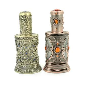 40ML Vysoko Kvalitné Sklo Parfum Spray Fľaše, Svadobné Dary Éterické Oleje Ampulky Arabskom Aromaterapia Kovové Kozmetické Kontajner