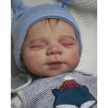 48 CM Pascale Novorodenca Reborn Bábiky Baby Mäkká Plyšová Telo Realistický 3D Pokožky s Viditeľným Žily Vysoko Kvalitné Ručne vyrábané Bábiky