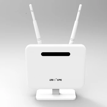 4G LTE Router 300Mbps Wireless CPE Router&Bezdrôtový Modem AP LTE Router So SIM Karty Solt 2* Externú Anténu