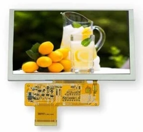 5.0 inch 16.7 M Farieb TFT LCD Digitálny Displej 800*480 Paralelné RGB Rozhranie