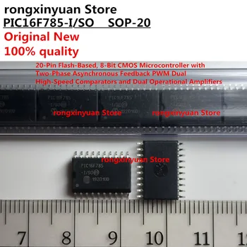 5 ks/veľa PIC16F785-I/TAK SOP-20 PIC16F785-I PIC16F785 8-Bitové CMOS Microcontroller Nové Originálne 100% kvality