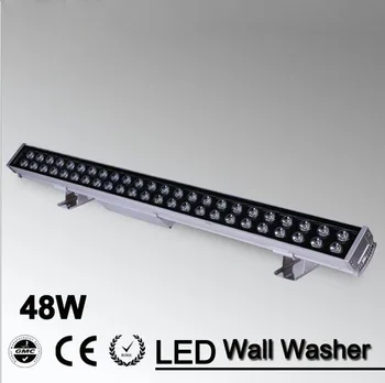 5 ks/veľa Povodňových Spot Led Wall Washer Svetlo 48w AC 220v 110V IP65 Vodeodolný RGB Umývanie Záhradné Lampy Vonkajšie Krajiny Osvetlenie