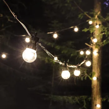 6M Led G50 Svete Žiarovka String Svetlá Strana Holiday Garden Veniec, Vianočné Dekorácie, Domáce Vonkajšie Vlkovcový Víla Svetlo Svadbu