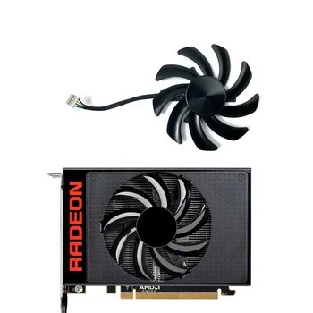 85MM 4PIN FDC10H12S9-C Chladiaci Ventilátor AMD R9 Fury Nano GPU VENTILÁTOR Pre Sapphire R9 Nano 4G HBM Grafickú Kartu Výmena Ventilátora