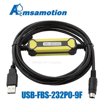 AMSAMOTION USB-FBS-232P0-9F pre Programovací Kábel Fatek FBS FB1Z B1 Série PLC USB Na RS232 Elektrické