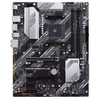 ASUS PRIME B550-PLUS AMD B550 (Ryzen AM4) ATX základná doska s dual M. 2, PCIe 4.0, 1 Gb Ethernet, DisplayPort/HDMI, SATA 6 gb / S
