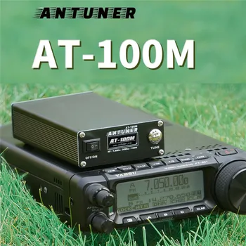 AT100M 1.8 mhz-30mhz 100W Anténny Tuner Zabudovaný v Stojatej Vlny Meter Power Meter Pre HF Rádio USDX G1M FT-818