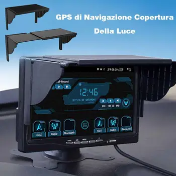 Auto Nástroj Dash Maska GPS Protislnečnú Clonu clona Kryt Proti Oslneniu Auta GPS Navigátor Príslušenstvo 5.5-10 cm Univerzálny