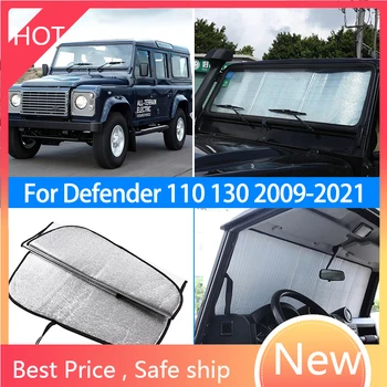 Auto Predné Sklo Slnečník,Pre Land Rover Defender 90 110 130 130 2009-2021,Termálne Opony Tieňovanie Opaľovací Krém Auto Príslušenstvo