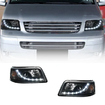 Auto Svetlomet Vedúci Svetlo Upravené LED Hlavy Lampy, Caravelle T5 Multivan 2003-2010