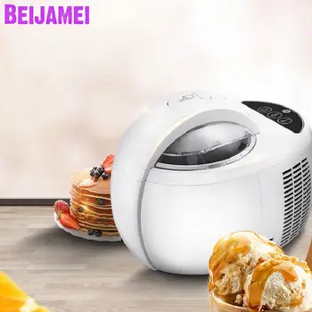 BEIJAMEI domáce použitie automatickej ice cream stroj veľkou kapacitou 1L elektrické ovocie ice cream maker stroj cenu