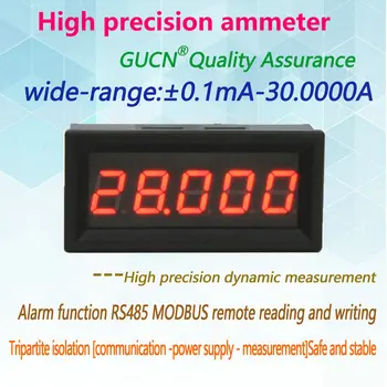 BY539A Guichen 5-bit microampere vysoko presné digitálne ammeter ± 0.1 mA-30.0000 Komunikácia RS485