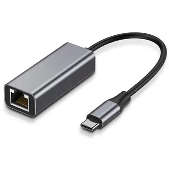 C Ethernet USB-C do RJ45 Lan Adaptér 1000M pre MacBook Samsung Galaxy S9/S8/Poznámka 9 Typ C Sieťovú Kartu USB 3.1 Ethernet